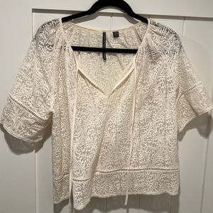Twelfth Street by Cynthia Vincent white blouse